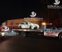Choque entre trailer y automóvil en la México-Veracruz, zona Yauhquemehcan genera caos vial